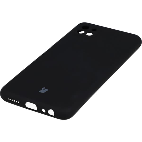 Bizon silikonikuori Galaxy A22 5G:lle, musta