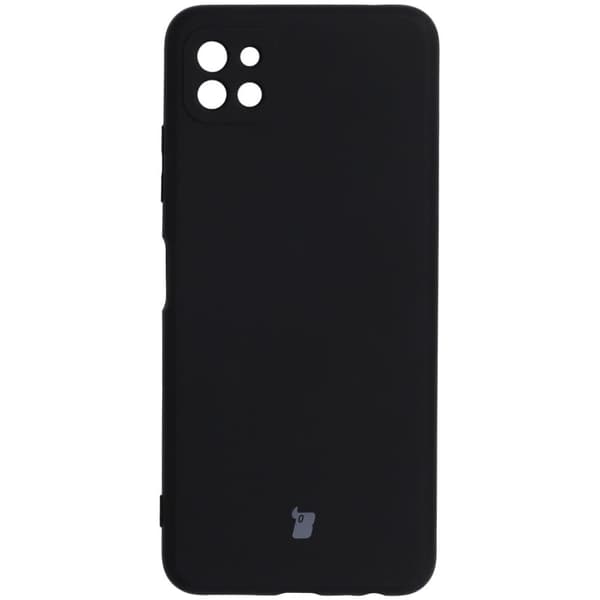 Bizon silikonikuori Galaxy A22 5G:lle, musta