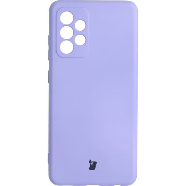Bizon silikonikuori Galaxy A52s 5G:lle, A52 5G:lle, A52 4G:lle, vaaleanvioletti