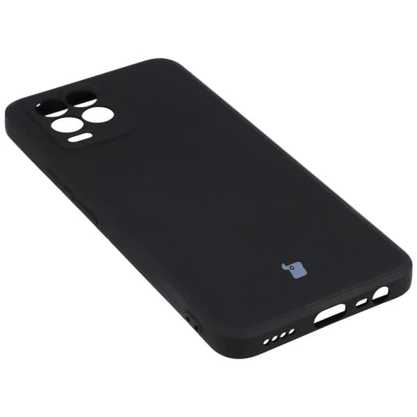 Bizon Silikone Etui til Realme 8 / 8 Pro, Sort