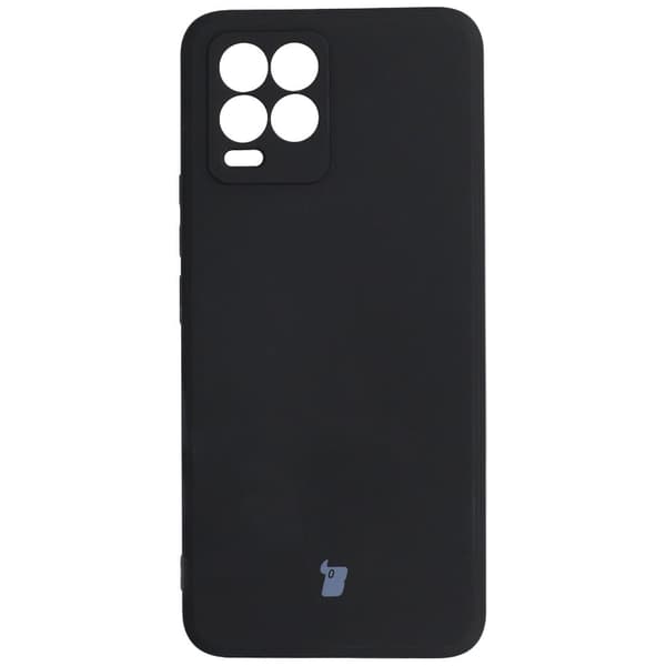 Bizon Silikone Etui til Realme 8 / 8 Pro, Sort