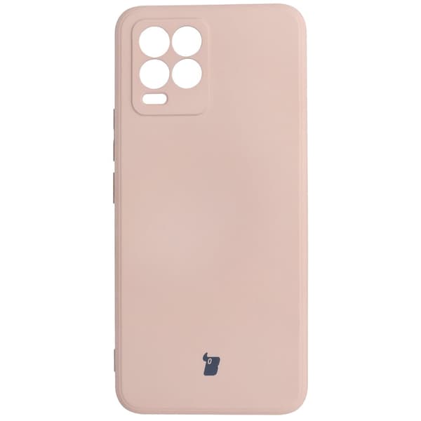 Bizon silikonikuori Realme 8 / 8 Prolle, vaaleanpunainen