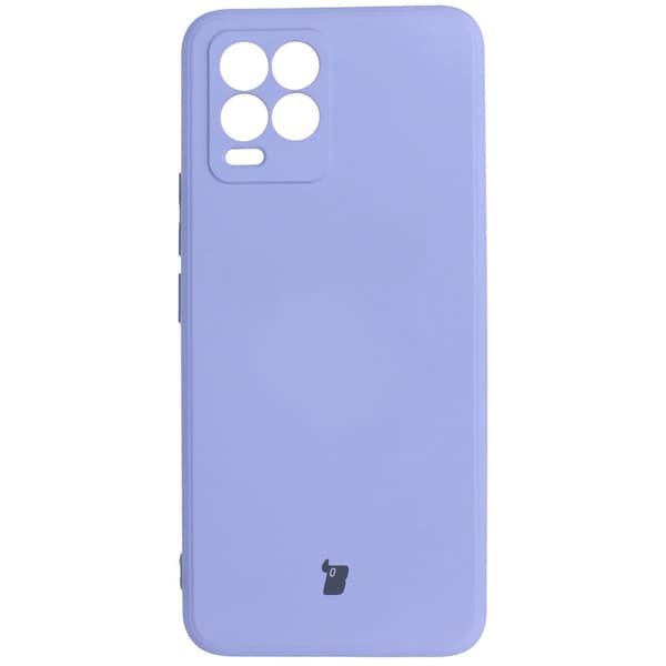 Bizon Silikonskal för Realme 8 / 8 Pro, Ljuslila