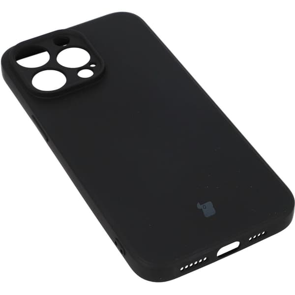 Bizon silikonikuori iPhone 14 Pro Maxille, musta