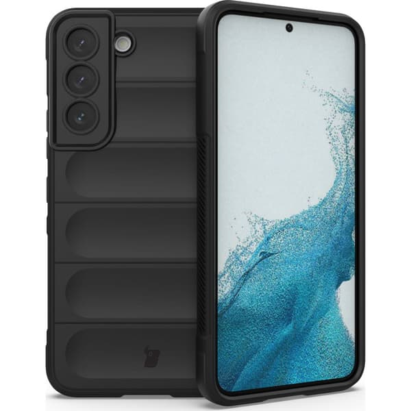 Bizon-cover Tur til Galaxy S22, sort