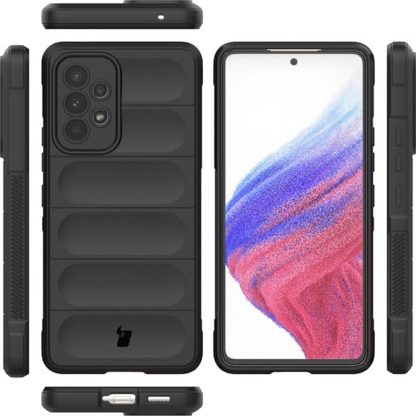 Bizon-skal Tur för Galaxy A53 5G, svart