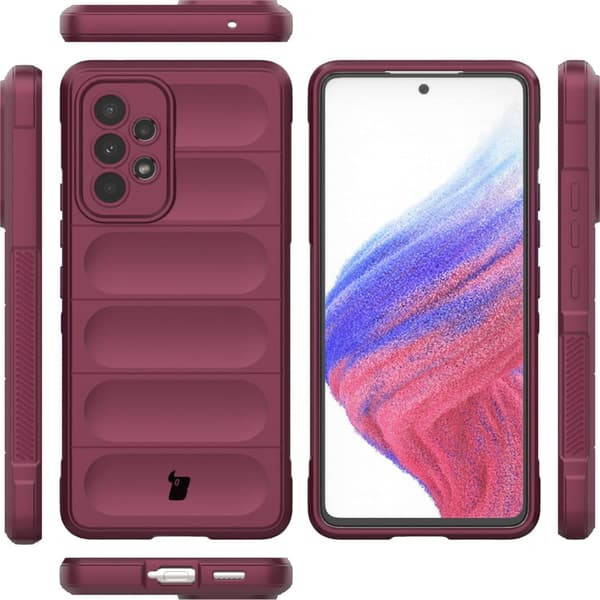 Bizon-skal Tur för Galaxy A53 5G, mörklila