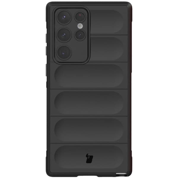 Bizon-suojakuori Galaxy S22 Ultralle, musta