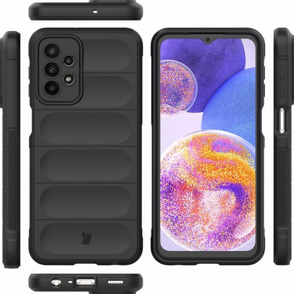 Bizon cover Tur til Galaxy A23 4G / 5G, sort
