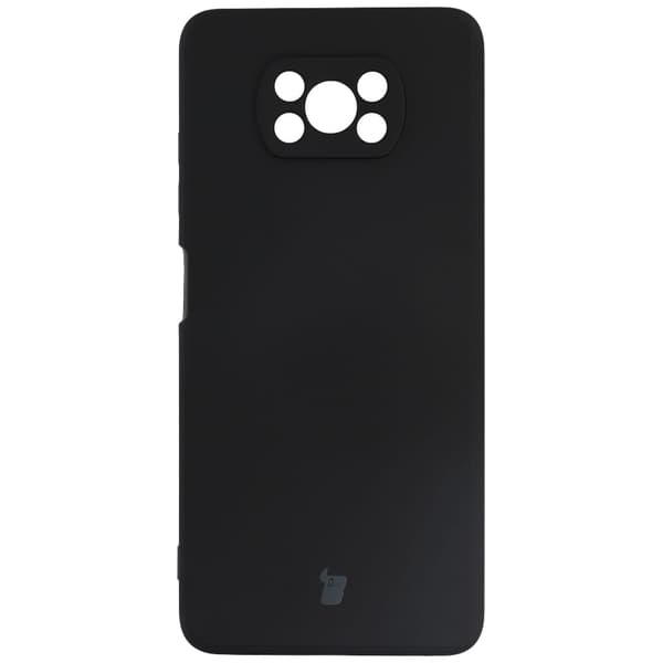 Bizon Silikonskal för Xiaomi Poco X3 / NFC / Pro, svart