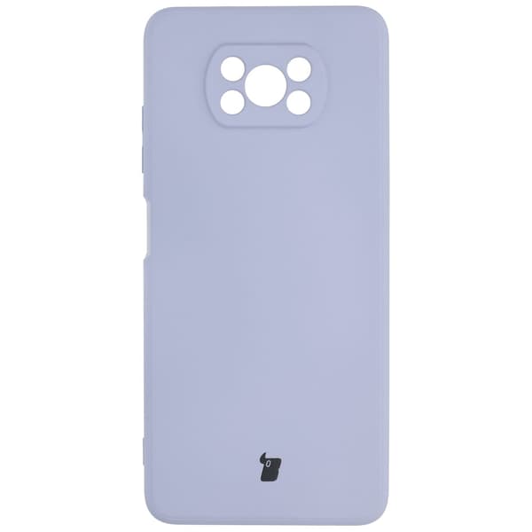 Bizon Case Silikonskal för Xiaomi Poco X3 / NFC / Pro, ljuslila