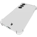 Miniatyrbillede 7 af 11: Etui + 2x glas + linse Bizon-etui klar pakke til Galaxy S23, gennemsigtig