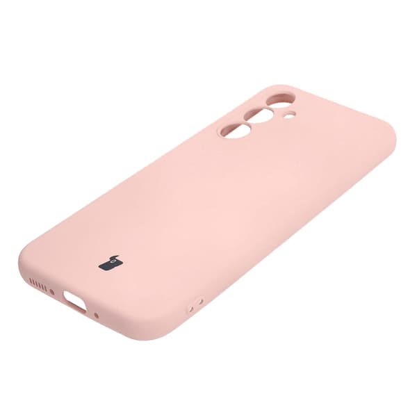 Bizon silikonikuori Galaxy A54 5G:lle, vaaleanpunainen