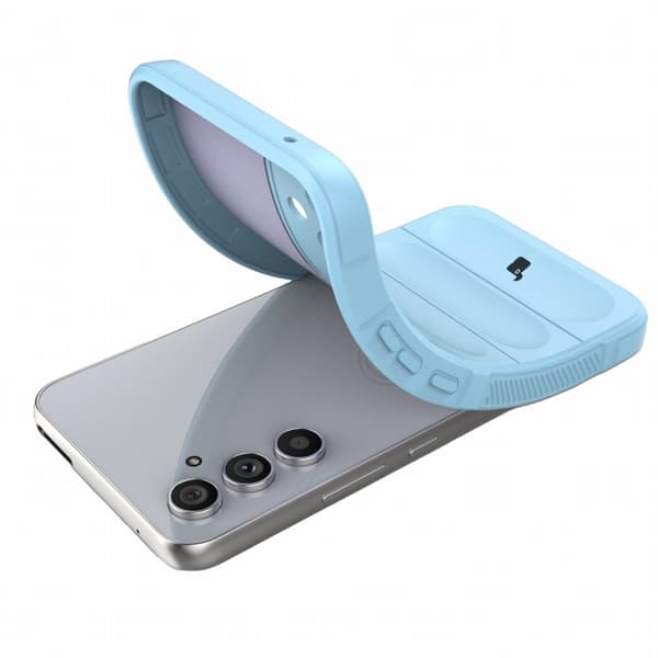 Bizon Cover Tur til Galaxy A54 5G, lyseblå