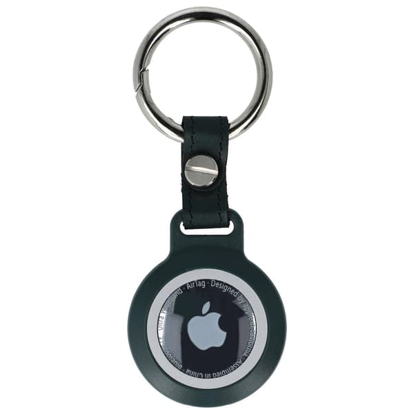 Bizon Case Locator vedenpitävä suojakotelo Apple AirTagille, vihreä
