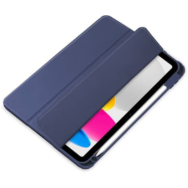 Bizon Case Tab Clear Matt iPad 11 / 10 sukupolvelle. 2025 / 2022, tummansininen
