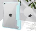 Miniatyrbillede 7 af 8: Bizon Cover Tab Clear Matt til iPad 9/8/7 10.2 2021/2020/2019, blå
