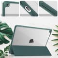 Miniatyrbillede 3 af 8: Bizon Cover Tab Clear Matt til iPad 9/8/7 10.2 2021/2020/2019, mørkegrøn