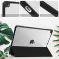 Miniatyrbillede 3 af 8: Bizon Cover Tab Clear Matt til iPad 9/8/7 10.2 2021/2020/2019, sort