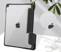 Miniatyrbillede 7 af 8: Bizon Cover Tab Clear Matt til iPad 9/8/7 10.2 2021/2020/2019, sort
