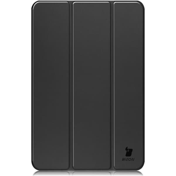 Bizon Cover Tab Clear Matt til iPad 9/8/7 10.2 2021/2020/2019, sort