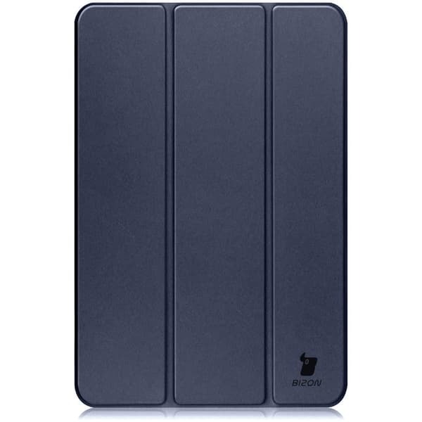 Bizon Cover Tab Clear Matt til iPad 9/8/7 10.2 2021/2020/2019, marineblå