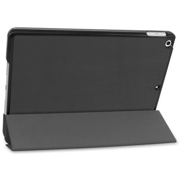 Bizon-cover Tab Croc til iPad 9/8/7 10.2 2021/2020/2019, sort