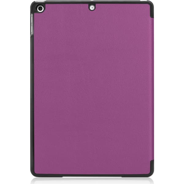 Bizon Cover Tab Croc til iPad 9/8/7 10.2 2021/2020/2019, mørkelilla