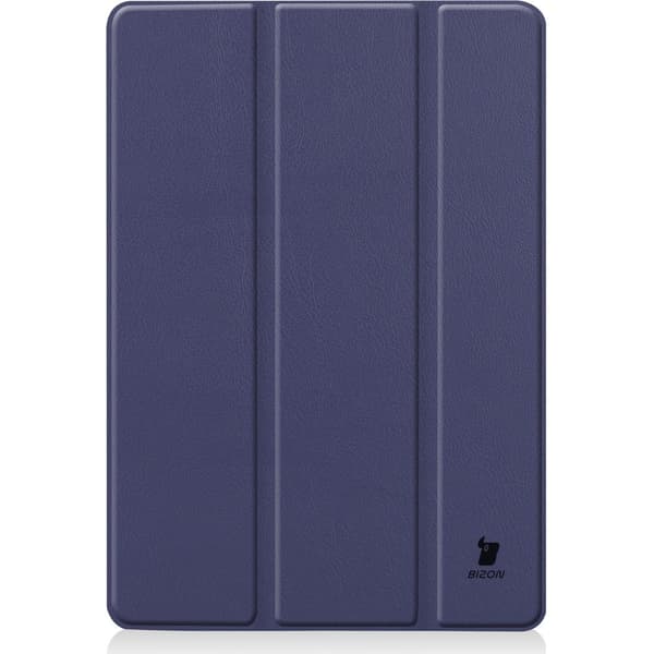 Bizon Cover Tab Croc til iPad 9/8/7 10.2 2021/2020/2019, marineblå