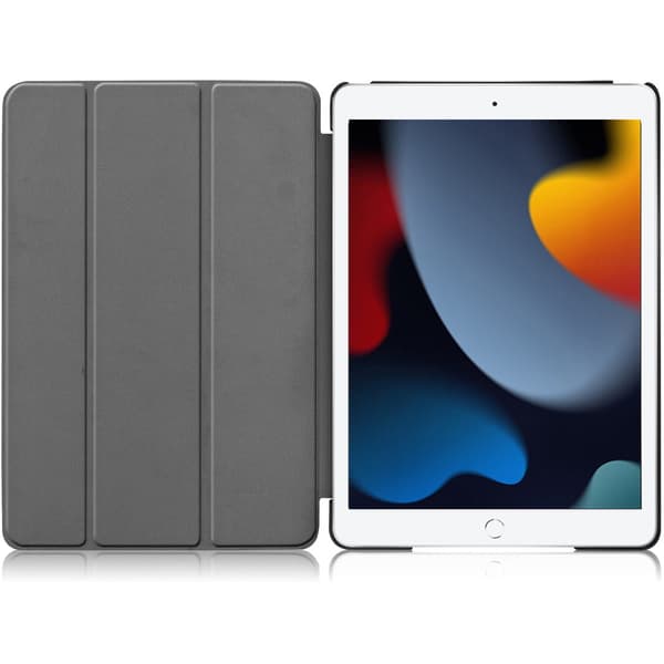Bizon Cover Tab Croc til iPad 9/8/7 10.2 2021/2020/2019, marineblå