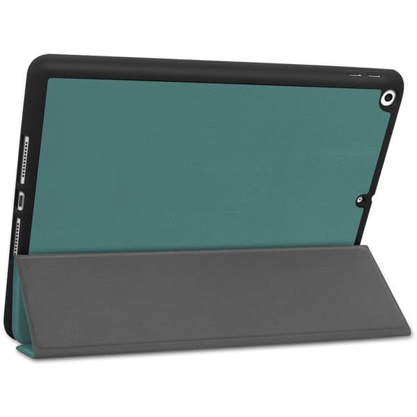 Bizon Cover Tab Lizard til iPad 9/8/7 10.2 2021/2020/2019, mørkegrøn