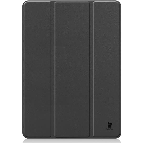 Bizon Suojakuori iPadille 9/8/7 10.2 (2021/2020/2019), musta