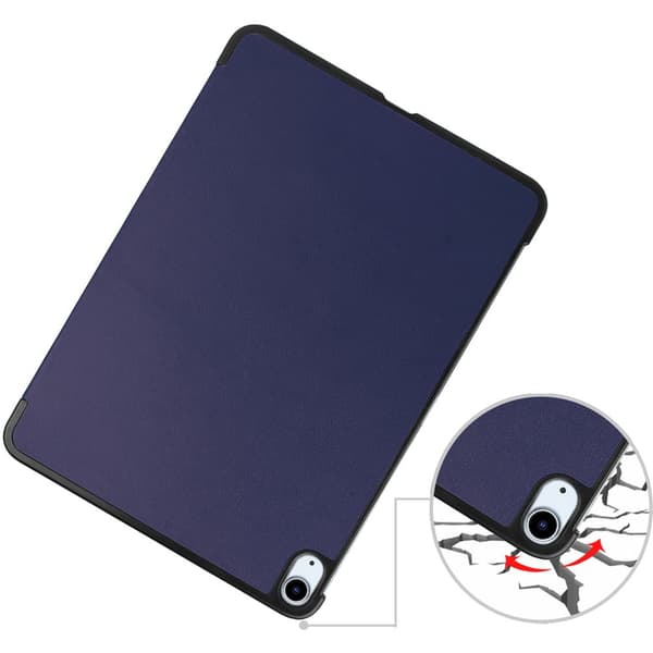 Bizon Cover Tab Croc til iPad Air 11" / 10,9" 2025/2024/2022/2020, marineblå