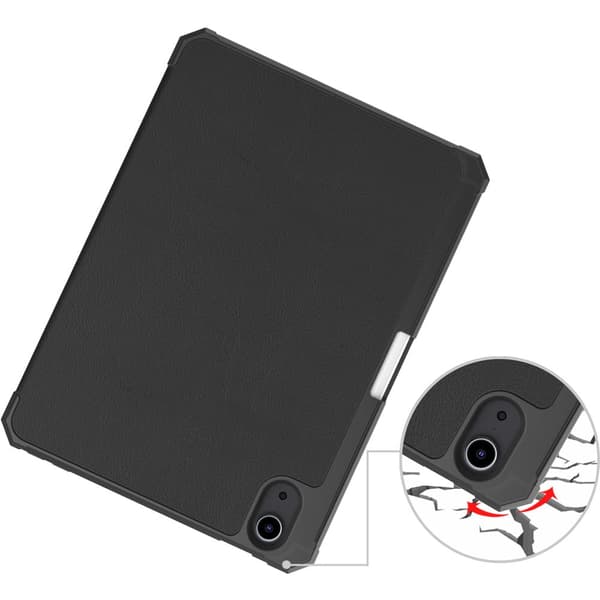Bizon-cover Tab Lizard til iPad Mini 7 2024 / 6 2021, sort