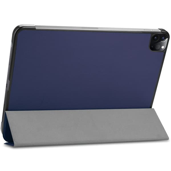 Bizon-fodral Tab Croc för iPad Pro 12.9 2022/2021/2020/2018, marinblå