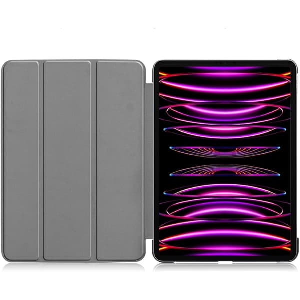 Bizon-fodral Tab Croc för iPad Pro 12.9 2022/2021/2020/2018, marinblå