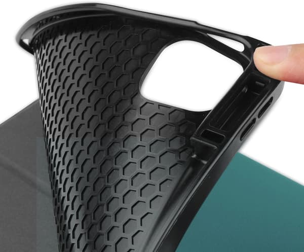 Bizon Cover Tab Lizard til iPad Pro 12.9 2022/2021/2020/2018, mørkegrøn