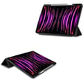 Miniatyrbillede 2 af 8: Bizon-cover Tab Lizard til iPad Pro 12.9 2022/2021/2020/2018, sort