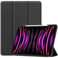 Miniatyrbillede 1 af 8: Bizon-cover Tab Lizard til iPad Pro 12.9 2022/2021/2020/2018, sort