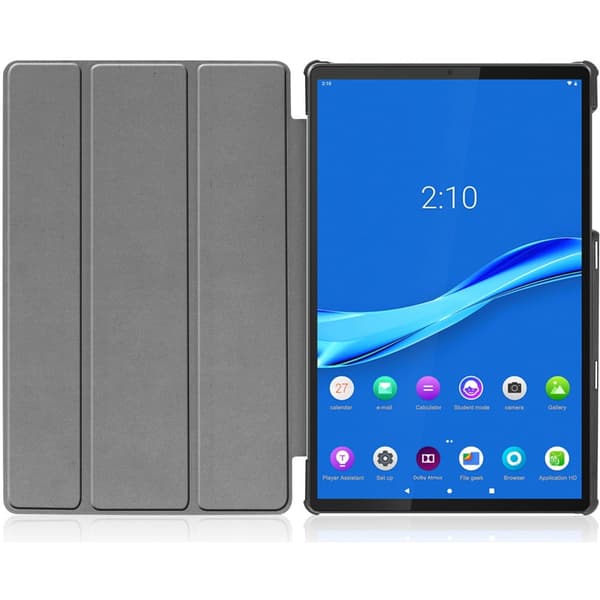 Bizon-cover Tab Croc til Lenovo Tab M10 Plus (1/2 Gen.), marineblå