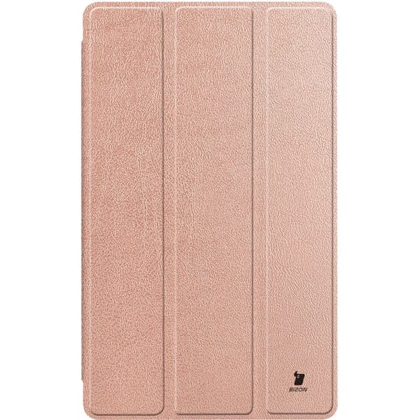 Bizon-cover Tab Croc til Galaxy Tab A7 Lite, rosaguld