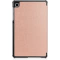 Miniatyrbillede 5 af 7: Bizon-cover Tab Croc til Galaxy Tab A7 Lite, rosaguld