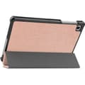 Miniatyrbillede 6 af 7: Bizon-cover Tab Croc til Galaxy Tab A7 Lite, rosaguld