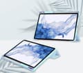 Pikkukuva 2 / 8: Bizon-kotelo, kirkas mattapintainen, Galaxy Tab S8 / S7:lle, sininen