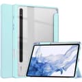 Pikkukuva 1 / 8: Bizon-kotelo, kirkas mattapintainen, Galaxy Tab S8 / S7:lle, sininen