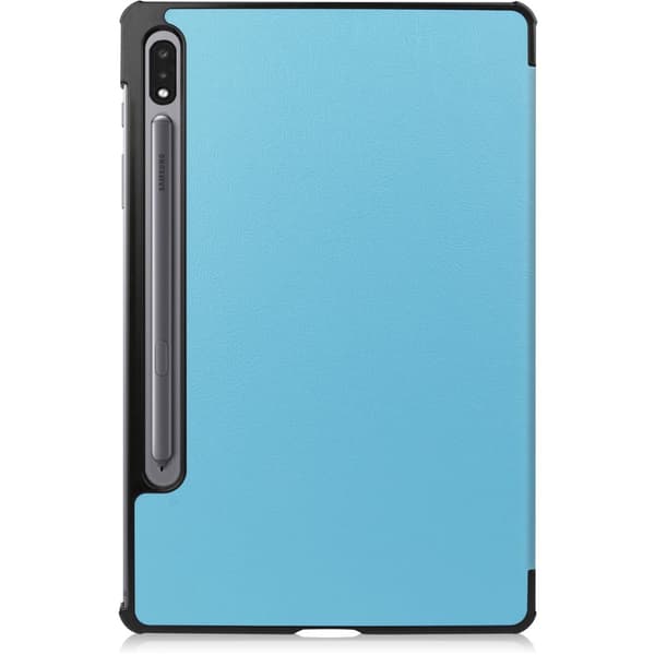 Bizon Tab Croc -kotelo Galaxy Tab S8 / S7:lle, sininen
