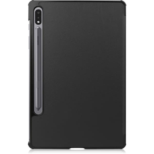 Bizon Tab Croc -kotelo Galaxy Tab S8 / S7:lle, musta
