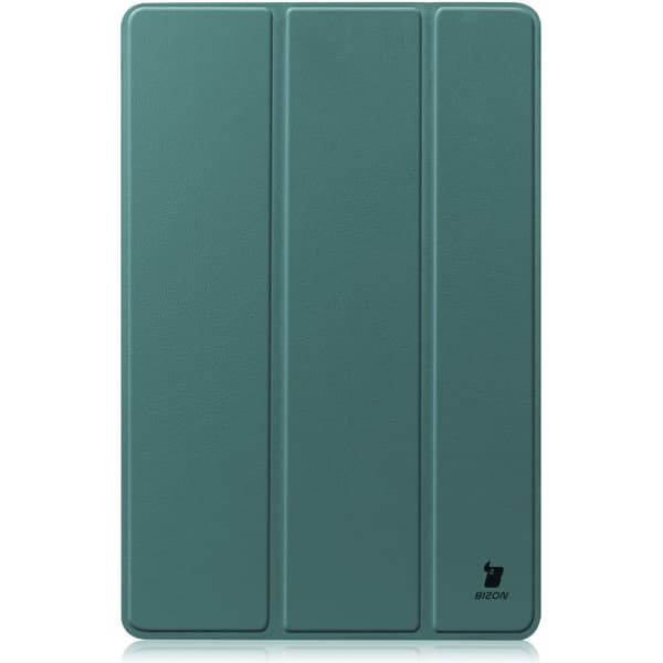Bizon-skal Tab Croc för Galaxy Tab S8 Plus / S7 Plus, mörkgrön