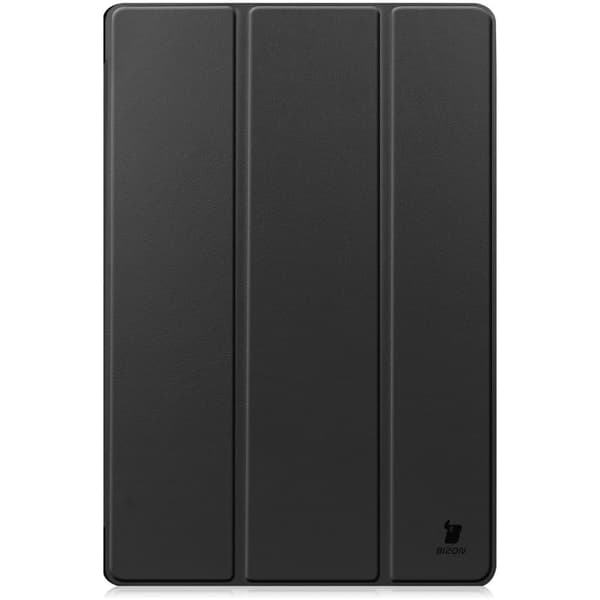Bizon Tab Croc -kotelo Galaxy Tab S8 Plus / S7 Plus -laitteelle, musta