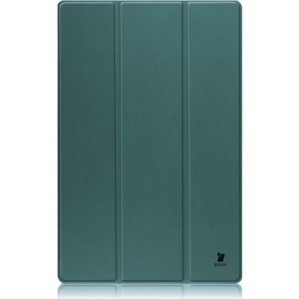 Bizon Tab Croc -kotelo Galaxy Tab S8 Ultralle, tummanvihreä